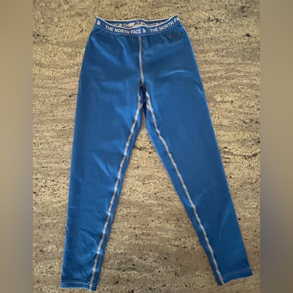 The North Face Boy’s Baselayer Flashdry Long Underwear Pants BLUE SMALL 7-8